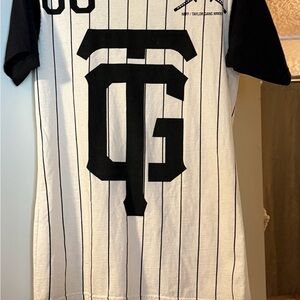 Wiz Khalifa Taylor Gang TGOD Baseball Jersey Small